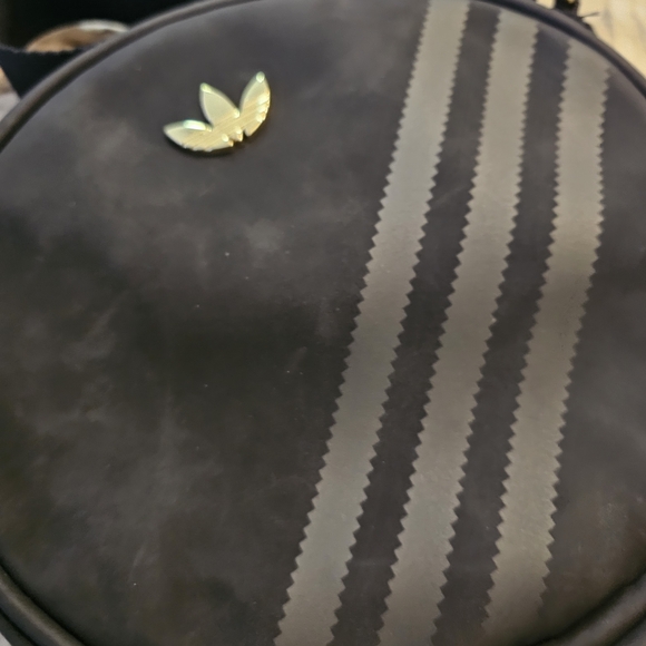 Adidas Originals Black Round Crossbody Bag jj7445 - Picture 6 of 11